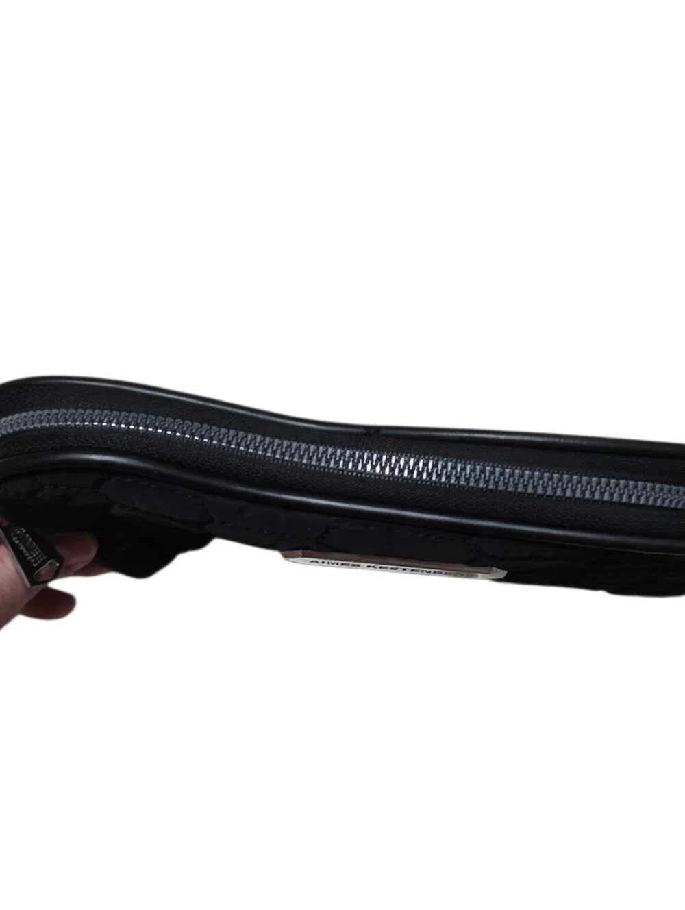 Aimee Kestenberg Black Quilted Make Up Bag